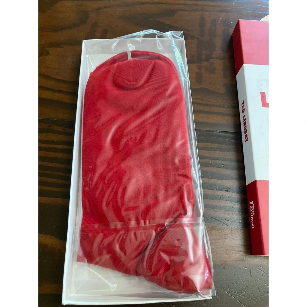 New Sockey Hall of Fame NHL Ted Lindsay Socks 2018 Detroit Red Wings Hockey